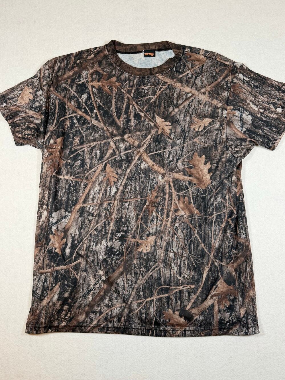 True Timber Camo T-Shirt Men’s Medium Hunting Woodland All Over Print